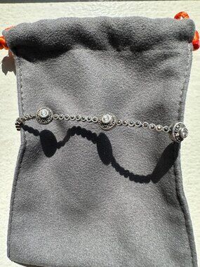 Vintage Judith Jack Sterling Silver Marcasite Art Deco Bracelet 7” 12.5 Grams